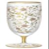 ADERIA 6523 El Dorado Arabesque Beer Glass, Gold, 12.2 fl oz (360 ml), Made in Japan, Comes in a Cosmetic Box, Wedding, Father's Day, Mother's Day, Gift, Gift, Birthday, Women, Celebration, 60th view 1