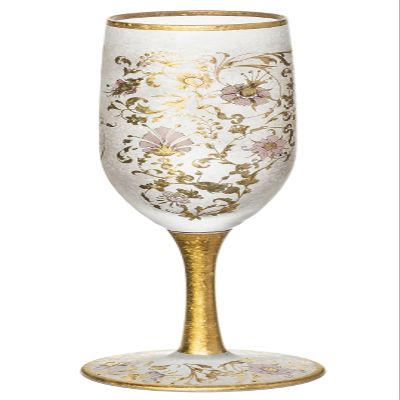 ADERIA 6524 ARABESQUE FLUTE Champagne Glass, 6.1 fl oz (180 ml), Made in a Cosmetic Box, Wine, Flute, Cocktail, Sparkling, Stylish, Bordeaux, Red, Brandy, Champagne, White, Present, Gift, Wedding,