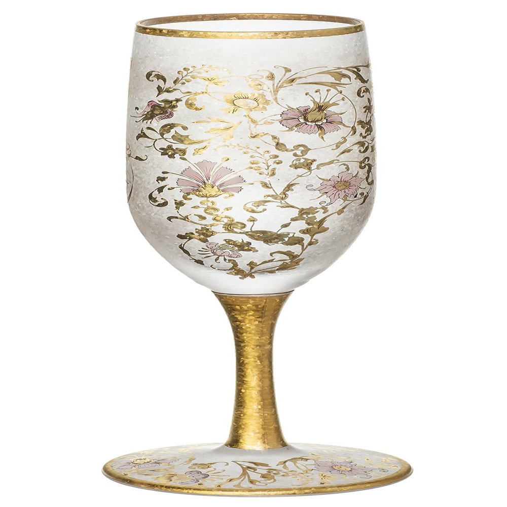 ADERIA 6524 ARABESQUE FLUTE Champagne Glass, 6.1 fl oz (180 ml), Made in a Cosmetic Box, Wine, Flute, Cocktail, Sparkling, Stylish, Bordeaux, Red, Brandy, Champagne, White, Present, Gift, Wedding,