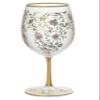ADERIA 6525 El Dorado Arabesque Gold Wine Glass, 19.3 fl oz (540 ml), Made in Japan, Comes in a Cosmetic Box, Stylish, Red Wine Cup, White, Retirement, Retirement, 60th Birthday, Father's Day, view 1