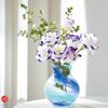 ADERIA F71440 Tsugaru Vidro Flower Vase, Bouquet Pot, Blue, Comes in a Cosmetic Box, Made in Japan, Flower Base, Fashionable, Glass, Vase, Vase, Vase Container, Gift, Women's, Mother's Day, Father's view 2