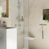 SMEDBO Folding Wall Mounted Shower Seat, White view 2
