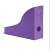 Durable 1701711012 Standing File Basic, 6 Pieces, Opaque Purple view 1