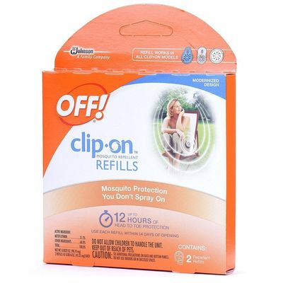 OFF! Clip On Refills, 2 CT (Pack of 5)
