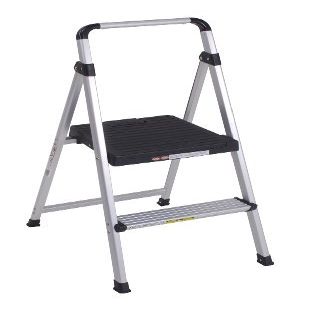 STOOL 2-STEP ALUMINUM