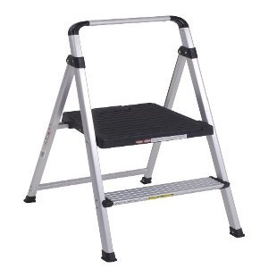 STOOL 2-STEP ALUMINUM