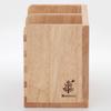 Fuji Boeki 96137 Chopstick Stand, Cutlery Stand, Width 7.1 x Depth 3.9 x Height 5.1 inches (18 x 10 x 13 cm), Natural Kitchen Storage, Includes Partitions, Wooden, Natural Wood, Bonheur view 3