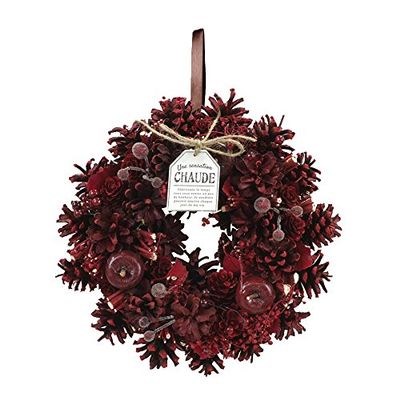 Greenhouse CM Natural Wreath Plate with Medium reddobi-nzukara- cm655 B