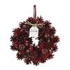 Greenhouse CM Natural Wreath Plate with Medium reddobi-nzukara- cm655 B view 1