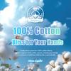 Gloves Legend 6 Pairs (12 Gloves) - Size XL 100% Cotton White Gloves For Work Safety Jewelry Coin Art Handling Inspection For Men view 4