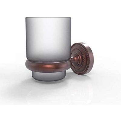 Allied Brass DT-66-CA Dottingham Collection Wall Mounted Tumbler Holder, Antique Copper