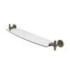 Allied Brass RD-33/24-ABR Retro Dot 24 Inch Glass Shelf, 24-Inch, Antique Brass view 1
