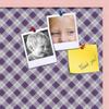 ArtToFrames 30x20 Inch Custom Cork Bulletin Board. This Argyle Purple Pin Board Comes with a Fabric Style Canvas Finish, in a Baby Pink on Beech Frame (PinPix-633-30x20_0066-81792-YPNK) view 2