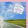 Decorative bulletin board made from self-healing canvas by PinPix, Start your journey here printed at 30x20 and framed in Baby Pink Stain on Beech view 2