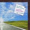 Decorative bulletin board made from self-healing canvas by PinPix, Start your journey here printed at 24x16 and framed in Espresso view 2