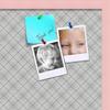 ArtToFrames 24x16 Inch Custom Cork Bulletin Board. This Argyle Gray Pin Board Comes Has a Fabric Style Canvas Finish, in a Baby Pink on Beech Frame (PinPix-638-24x16_0066-81792-YPNK) view 2