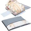 Astro 171-05 Activated Carbon Deodorizing Duvet Storage Bag, Single, Compact Storage, Just Close it with a Pressing Belt, Activated Carbon Power for Deodorizing Storage, Breathable Non-Woven Fabric view 1