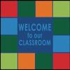 Carpets for Kids KID$Value 48.60 Classroom Welcome Non-Slip Rug 4ft x 6ft Rectangle Multi Color view 1