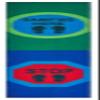 Carpets for Kids KID$Value 38.33 Sanitize Here Classroom Value Non-Slip Runner 3ft x 12ft Runner Multi Color view 1