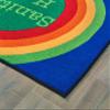 Carpets for Kids KID$Value 37.71 Rainbow Dot Sanitize Classroom Non-Slip Value Rug 3ft x 4ft6 in Rectangle Multi Color view 4