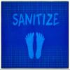 Carpets for Kids KID$Value 37.81 Blue Stand & Sanitize Classroom Non-Slip Rug 3ft x 4ft 6in Rectangle Blue view 1