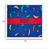 Carpets for Kids KID$Value 37.91 Stop The Germs Classroom Value Non-Slip Rug 3ft x 4ft 6in Rectangle Blue view 2