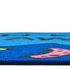 Carpets for Kids KID$Value 37.92 Wash Away The Germs Classroom Non-Slip Rug 3ft x 4ft 6in Rectangle Blue view 2