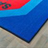 Carpets for Kids KID$Value 49.32 Sanitize Here Stop Sign Classroom Non-Slip Value Rug 4ft x 6ft Rectangle Blue view 4