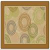 Carpets for Kids 44726 KIDSoft Raindrop Ripples Decorative Carpet 6ft x 9ft Rectangle Brown view 1