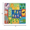 Carpets for Kids 62214 Jungle Jam Counting Classroom Nursery Rug 4ft x 6ft Rectangle Multi Color view 2