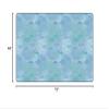 Carpets for Kids 60314 Peaceful Spaces Leaf Decorative Kids Teen Room Rug 4ft x 6ft Rectangle Blue view 2