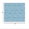 Carpets for Kids 6657 KIDSoft Rainbows Literacy Classroom Kids Teen Room Rug 7ft 6in x 12ft Rectangle Blue view 2
