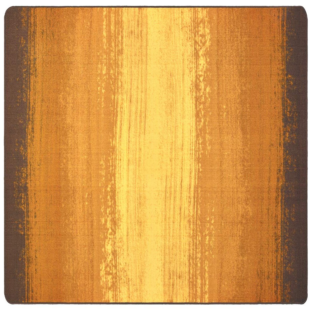 Carpets for Kids 65314 Earth Tone Stripes Decorative Kids Teen Room Rug 4ft x 6ft Rectangle Brown