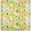 Carpets for Kids 63614 Peaceful Spaces Leaf Decorative Playroom Rug 4ft x 6ft Rectangle Tan Brown view 1