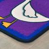 Carpets for Kids KID$Value Plus 3890 Farm Animal Individual Seating Set of 12-16in Squares Multi Color view 2