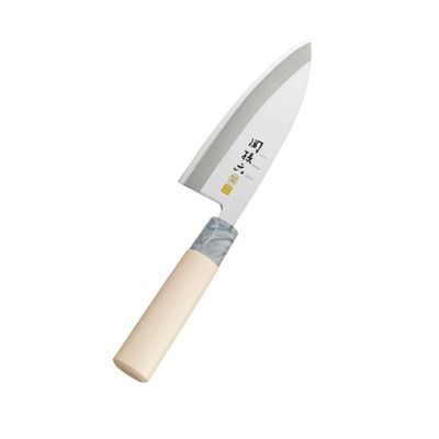 KAI AK5062 Deba Knife Seki Magoroku Ginju, Stainless Steel, Left Hand, 5.9 inches (150 mm), Made in Japan, Easy to Clean