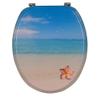 MSV" MDF Toilet SEAT Paradise, Multi-Colour view 2