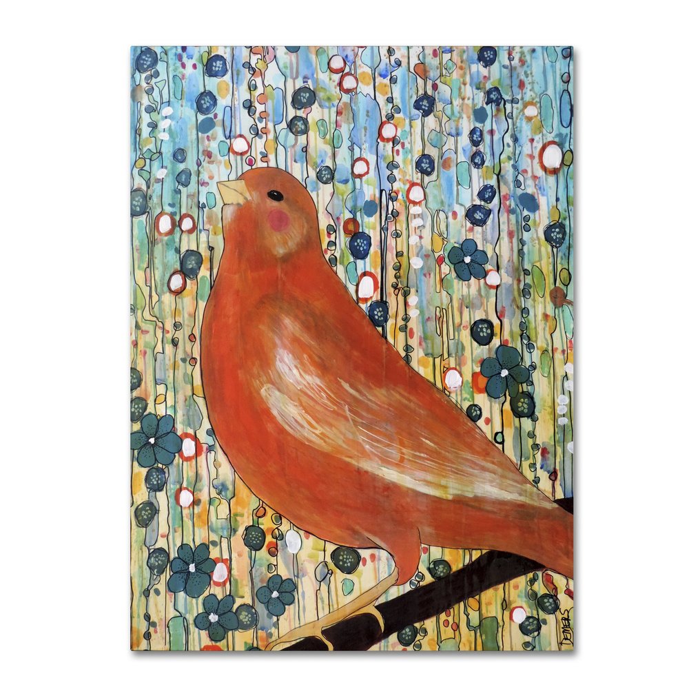 Trademark Fine Art Serenade by Sylvie Demers Wall Hanging, 18" x 24"
