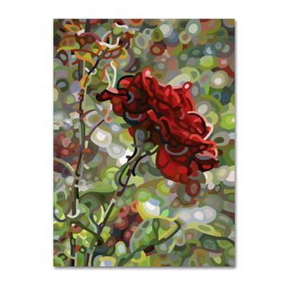Trademark Fine Art Last Rose of Summer by Mandy Budan Wall Hanging, 18" x 24"
