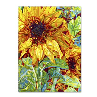 Trademark Fine Art Summer in the Garden by Mandy Budan Wall Hanging, 18" x 24"