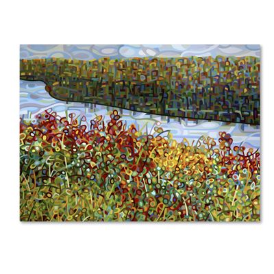 Trademark Fine Art The River by Mandy Budan Wall Hanging, 18" x 24"