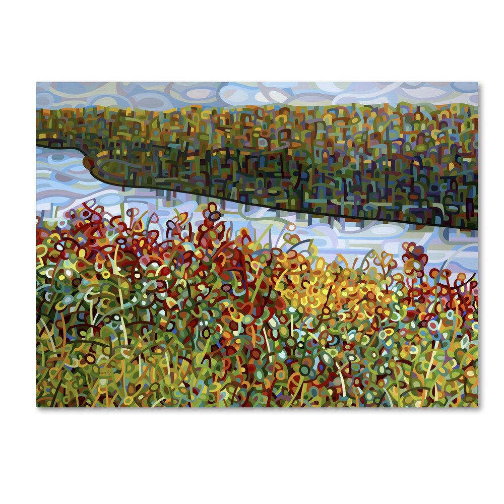 Trademark Fine Art The River by Mandy Budan Wall Hanging, 18" x 24"