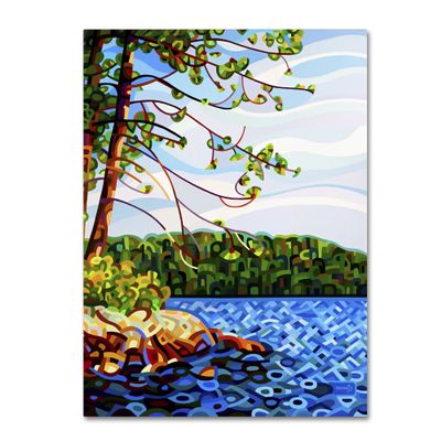 Trademark Fine Art View From Mazengah by Mandy Budan Wall Hanging, 18" x 24"