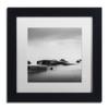 Trademark Fine Art Breakwater by Dave MacVicar Frame, 11 by 11", White Matte view 1