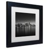 Trademark Fine Art Lights by Dave MacVicar Frame, 11 by 11", White Matte view 2