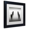Trademark Fine Art Pillars by Dave MacVicar Frame, 11 by 11", White Matte view 2
