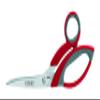 Finny Hobby 8in Bent Handle Trimmer Scissors view 1