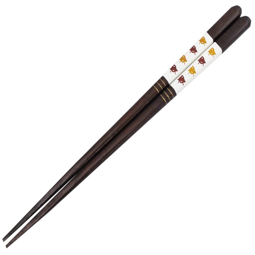 Lacquer Chidori Chopsticks, Made in Japan, 8.1 inches (20.5 cm)