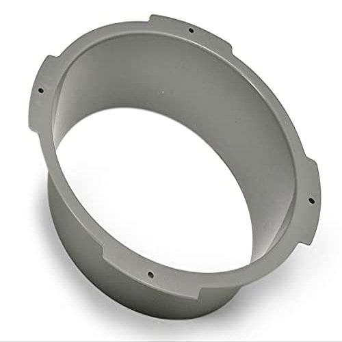 Lumex Replacement Splash Guard for 7108A and 7108R 3-in-1 Steel Folding Commode, Grey Plastic Shield, Pack of 6, 7108SG