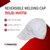 Comeaux Caps Reversible Welding Cap Solid White 6 7/8 (12) view 2